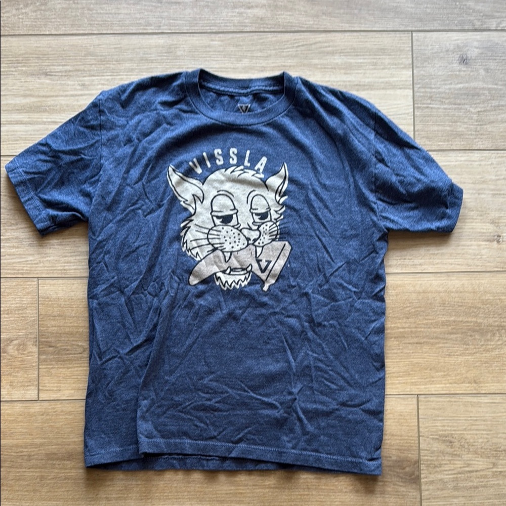Vissla Kids Blue Graphic T-Shirt